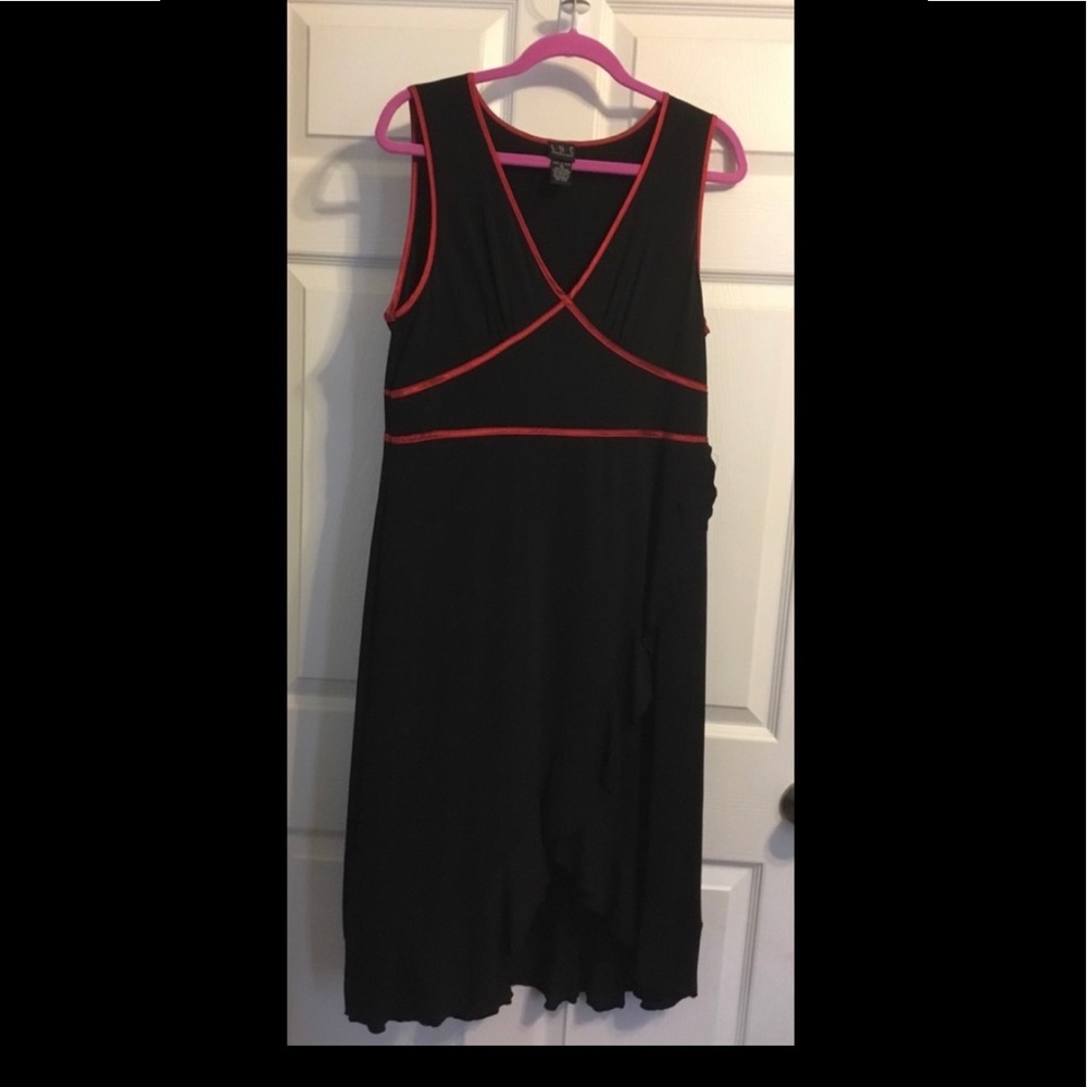 INC Macy’s  "Spanish flair" dress.